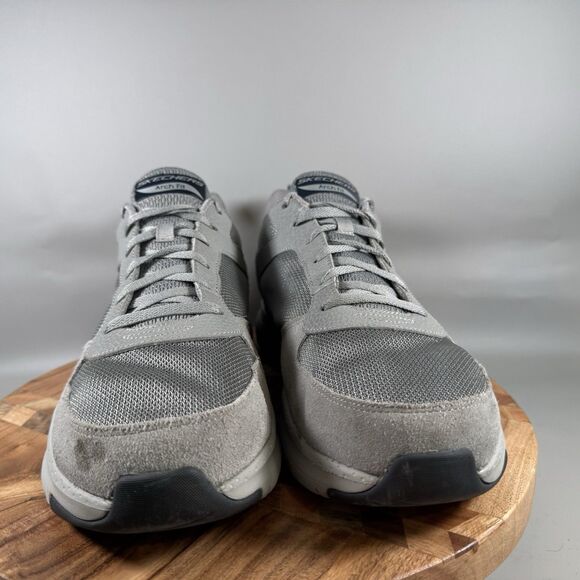 Skechers Arch Fit Servitica Sneaker Mens 11.5 4E Grey‎ Shoes Sneakers Atheltic - Picture 2 of 8